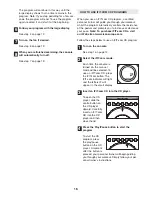 Preview for 16 page of Pro-Form 700TR User Manual