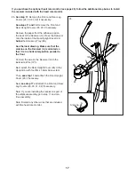 Предварительный просмотр 17 страницы Pro-Form 720 Zle Elliptical User Manual