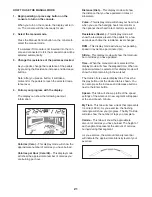 Предварительный просмотр 21 страницы Pro-Form 720 Zle Elliptical User Manual