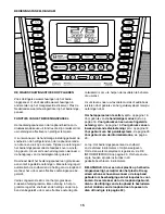 Preview for 15 page of Pro-Form 730 Zlt Treadmill (Dutch) Gebruikershandleiding