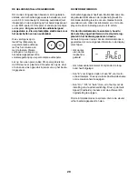 Preview for 20 page of Pro-Form 730 Zlt Treadmill (Dutch) Gebruikershandleiding