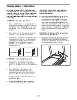 Preview for 22 page of Pro-Form 730 Zlt Treadmill (Dutch) Gebruikershandleiding