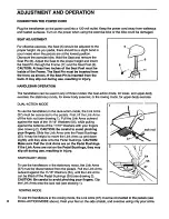 Preview for 8 page of Pro-Form 760 Crosstrainer Treadmill User Manual