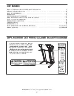 Предварительный просмотр 2 страницы Pro-Form 785 Cs Treadmill (French) Manuel De L'Utilisateur