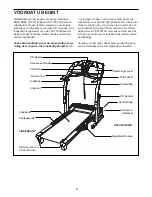 Предварительный просмотр 5 страницы Pro-Form 790cd Treadmill (Dutch) Gebruiksaanwijzing