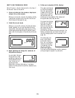 Preview for 15 page of Pro-Form 795 Manual