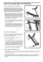 Preview for 21 page of Pro-Form 8.0 Zt Treadmill User Manual