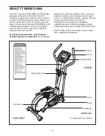 Preview for 4 page of Pro-Form 800 Hr Heart Rate Control Elliptical (Hungarian) Felhasználói Kézikönyv