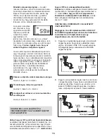 Preview for 15 page of Pro-Form 800 Hr Heart Rate Control Elliptical (Hungarian) Felhasználói Kézikönyv