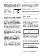 Preview for 14 page of Pro-Form 810 Tr Treadmill User Manual