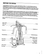 Preview for 3 page of Pro-Form 831.159211 User Manual