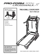 Preview for 1 page of Pro-Form 831.29633.1 User Manual