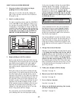 Предварительный просмотр 21 страницы Pro-Form 940 CE User Manual