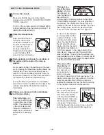 Preview for 12 page of Pro-Form C 830 User Manual