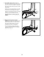 Предварительный просмотр 14 страницы Pro-Form CADENCE LE User Manual