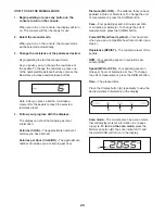 Предварительный просмотр 20 страницы Pro-Form CARBON EL User Manual