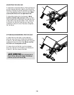 Preview for 19 page of Pro-Form Carbon Strength Olympic System User Manual