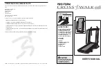 Pro-Form CROSS-WALK CSI PETL21462 User Manual preview