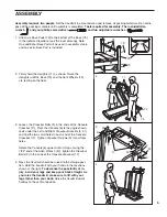 Preview for 5 page of Pro-Form Cross Walk si PFTL20462 User Manual