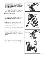 Preview for 11 page of Pro-Form Cross Walk si PFTL20462 User Manual