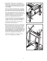 Предварительный просмотр 7 страницы Pro-Form CROSSTRAINER ULTIMATE LX User Manual