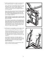 Предварительный просмотр 7 страницы Pro-Form CrossTrainer VX User Manual