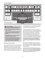 Предварительный просмотр 11 страницы Pro-Form CrossTrainer VX User Manual