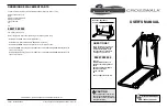 Pro-Form CROSSWALK PETL56521 User Manual preview