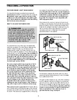 Preview for 8 page of Pro-Form CS15e CoolingBreeze User Manual