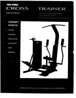 Pro-Form DR852040 Owner'S Manual preview