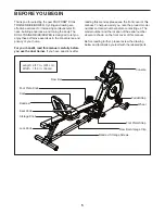 Preview for 5 page of Pro-Form Dual Trainer PFRW5913.0 User Manual