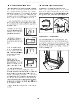 Preview for 20 page of Pro-Form E35S User Manual