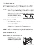 Preview for 22 page of Pro-Form E35S User Manual