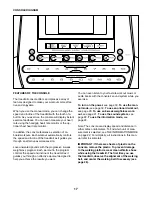 Preview for 17 page of Pro-Form ENDURANCE S7 User Manual