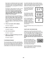 Preview for 20 page of Pro-Form Endurance s9 PETL99714.0 User Manual