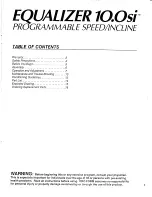 Preview for 3 page of Pro-Form Equalizer 10.0si PF352102 Owner'S Manual