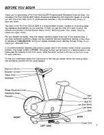 Предварительный просмотр 5 страницы Pro-Form Equalizer PFCEP Owner'S Manual