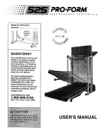 Pro-Form {FTL52570 User Manual preview