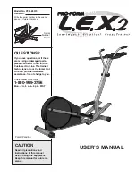 Pro-Form L.E.X.2 User Manual preview