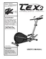 Pro-Form L.E.X.2 User Manual предпросмотр