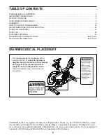 Предварительный просмотр 2 страницы Pro-Form Le Tour De France PFEVEX71919.0 User Manual