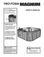 Pro-Form MAGNUM PFSB53950 User Manual preview