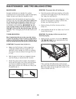 Предварительный просмотр 24 страницы Pro-Form Performance 350i User Manual