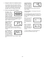 Preview for 17 page of Pro-Form PERFORMANCE 400 User Manual