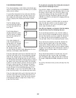 Preview for 22 page of Pro-Form PERFORMANCE 400 User Manual