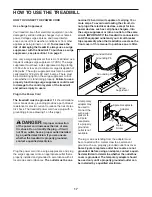 Preview for 17 page of Pro-Form performnce 600iPFTL79515.0 User Manual