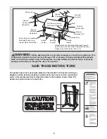 Preview for 5 page of Pro-Form Perspective 1.5 User Manual