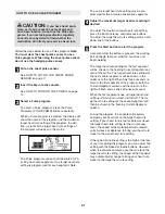 Preview for 21 page of Pro-Form Perspective 1.5 User Manual