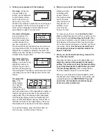 Preview for 16 page of Pro-Form PF 3.6 PETL40507.0 User Manual