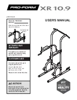 Preview for 1 page of Pro-Form PFBE0969.0 User Manual